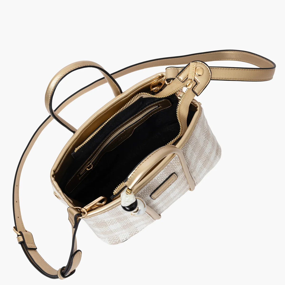 Petit sac shopper beige Samantha - Image 5