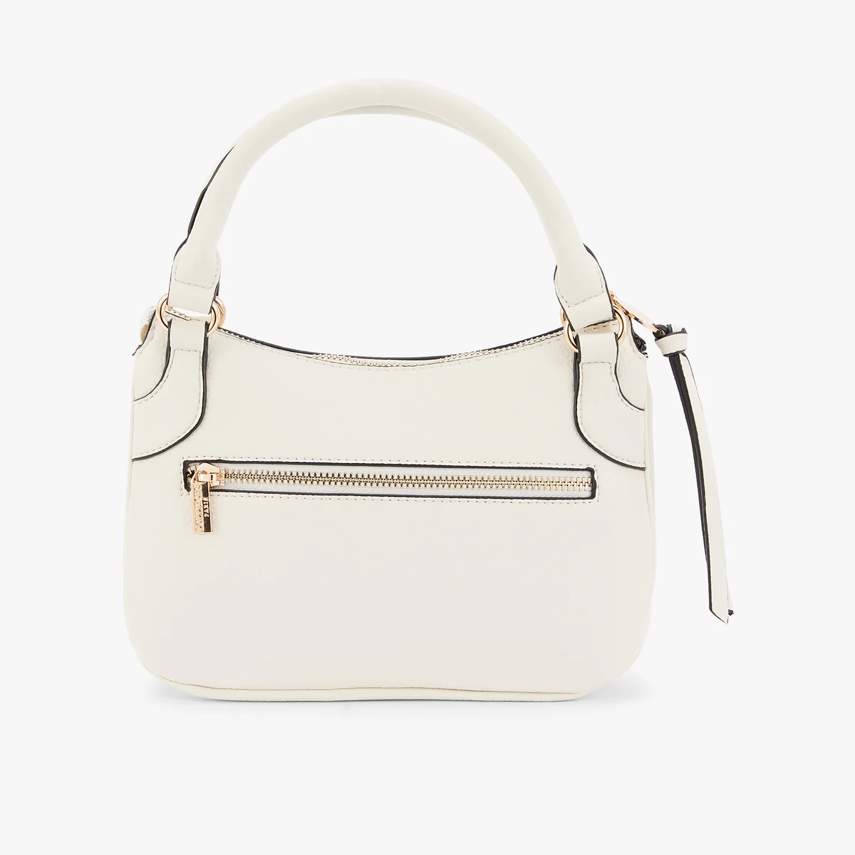 Petit sac shopper blanc Niamey - Image 2