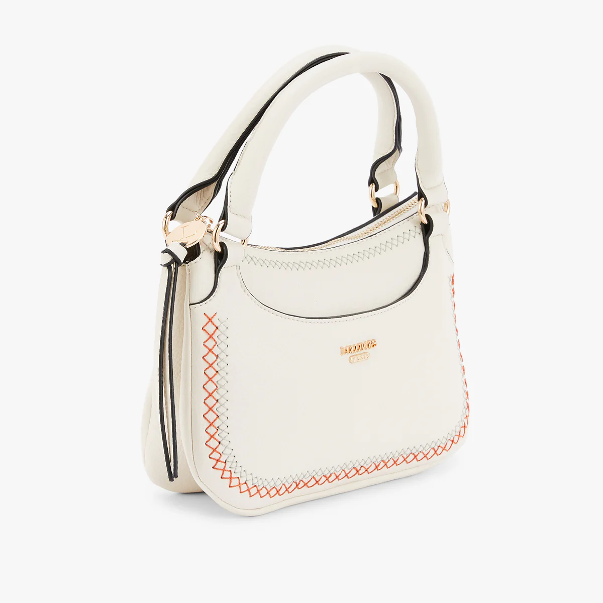 Petit sac shopper blanc Niamey - Image 3