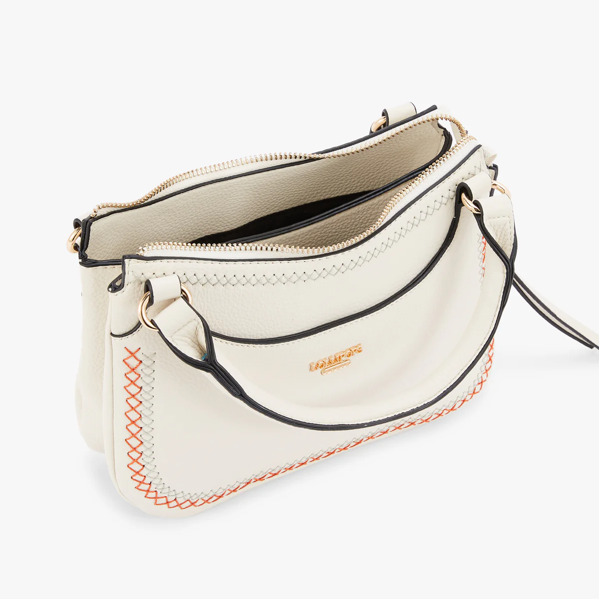 Petit sac shopper blanc Niamey - Image 4