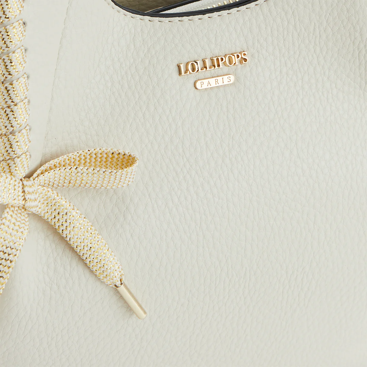 Petit sac shopper blanc Pegguy - Image 5