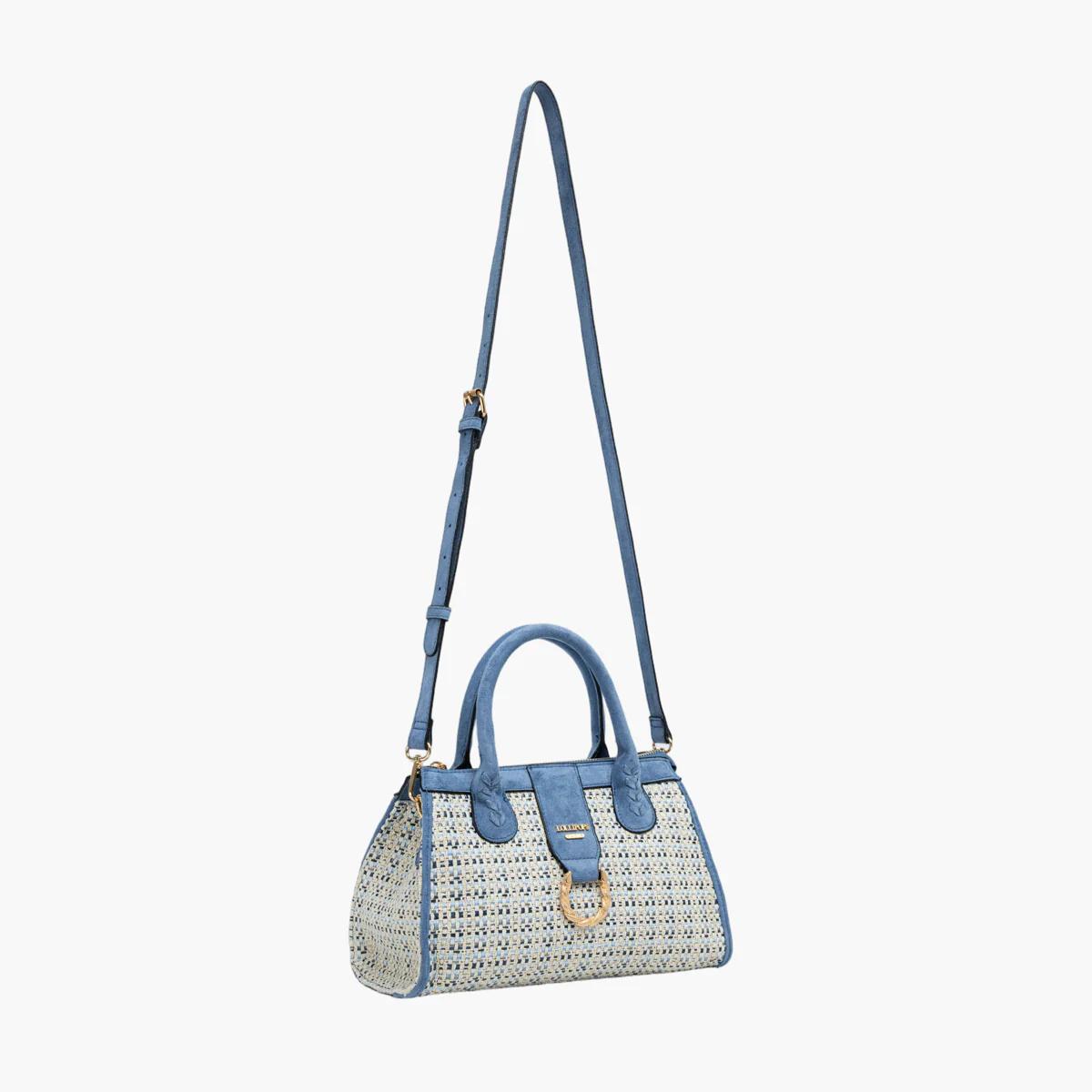 Petit sac shopper bleu Shai - Image 3
