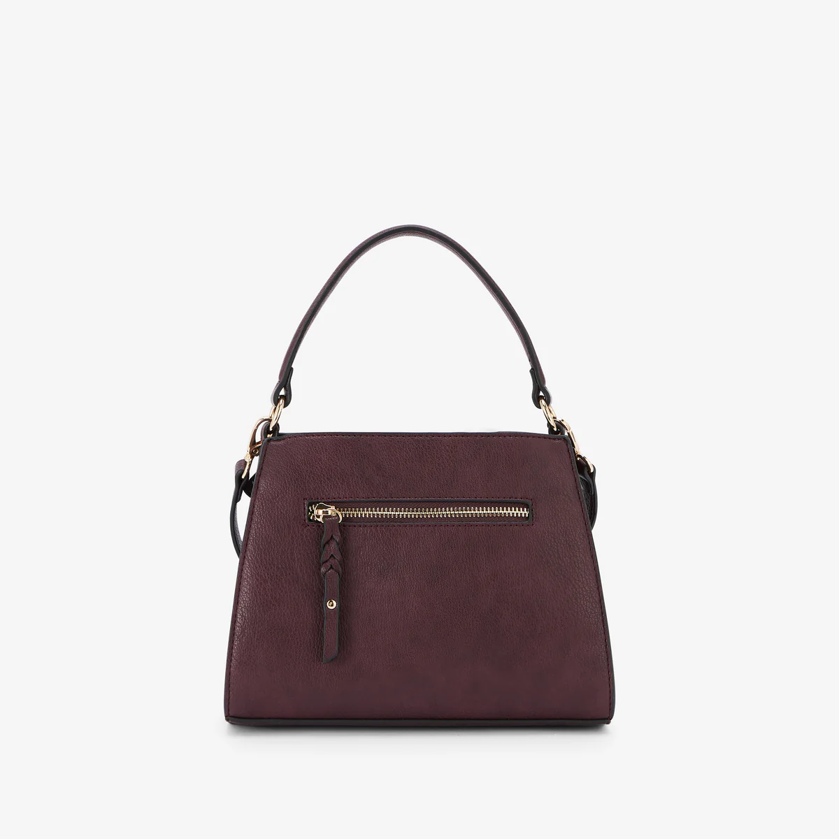 Petit sac shopper bordeaux Riff - Image 2