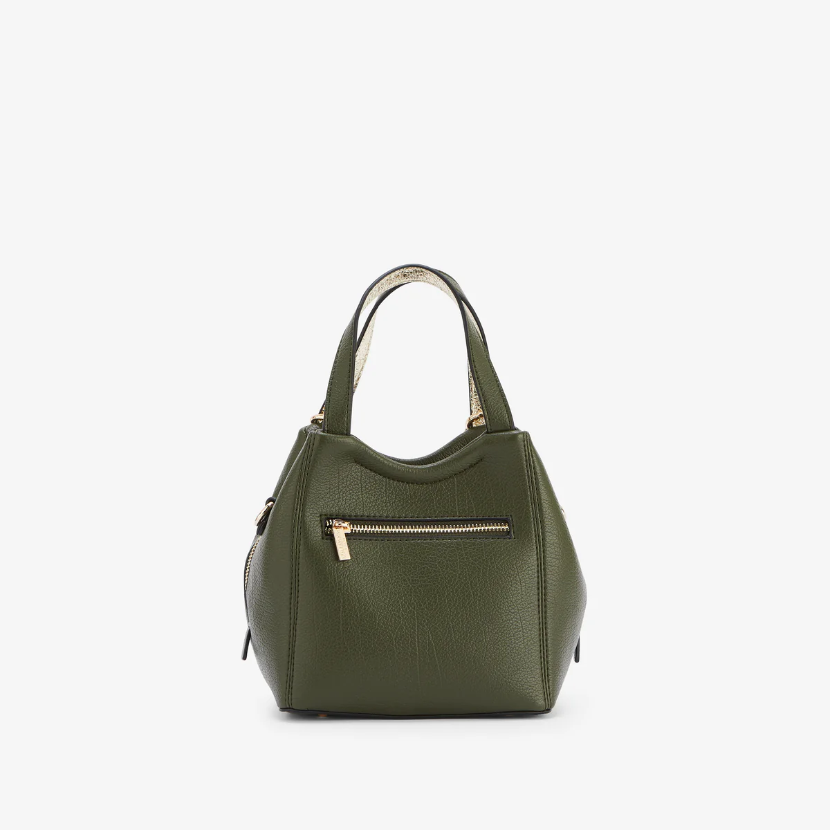 Petit sac shopper kaki Roselaine - Image 3