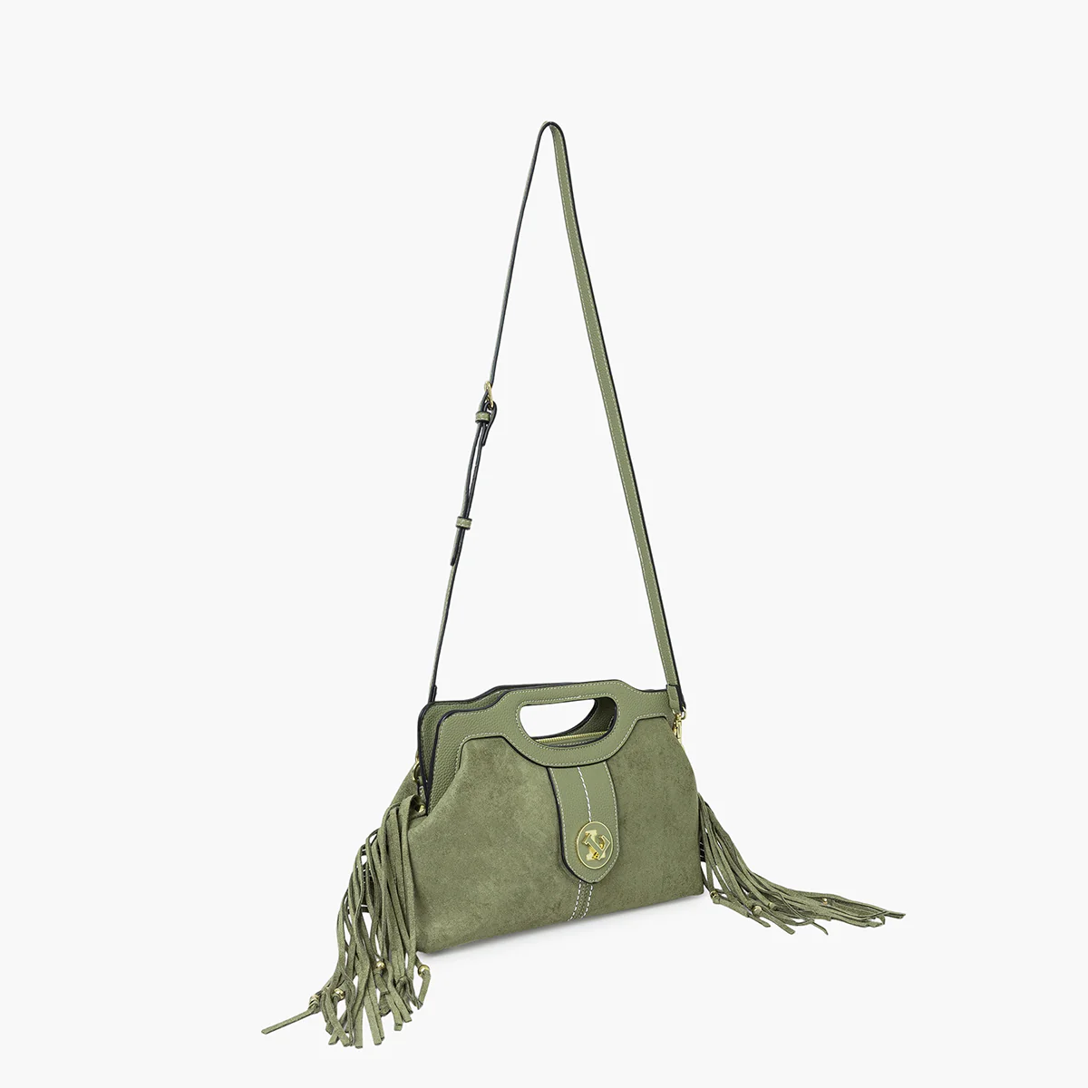 Petit sac shopper kaki Sammy - Image 3