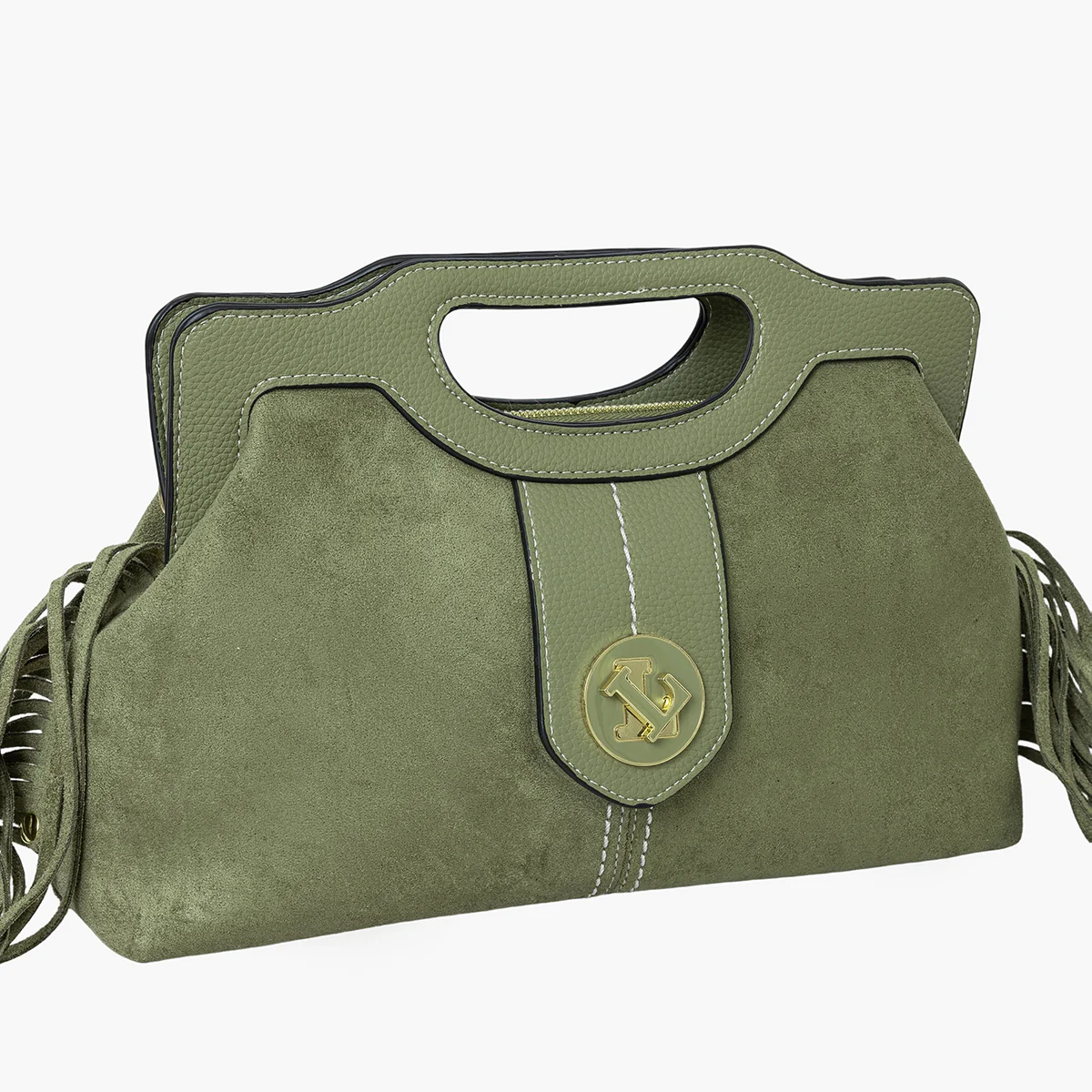 Petit sac shopper kaki Sammy - Image 5