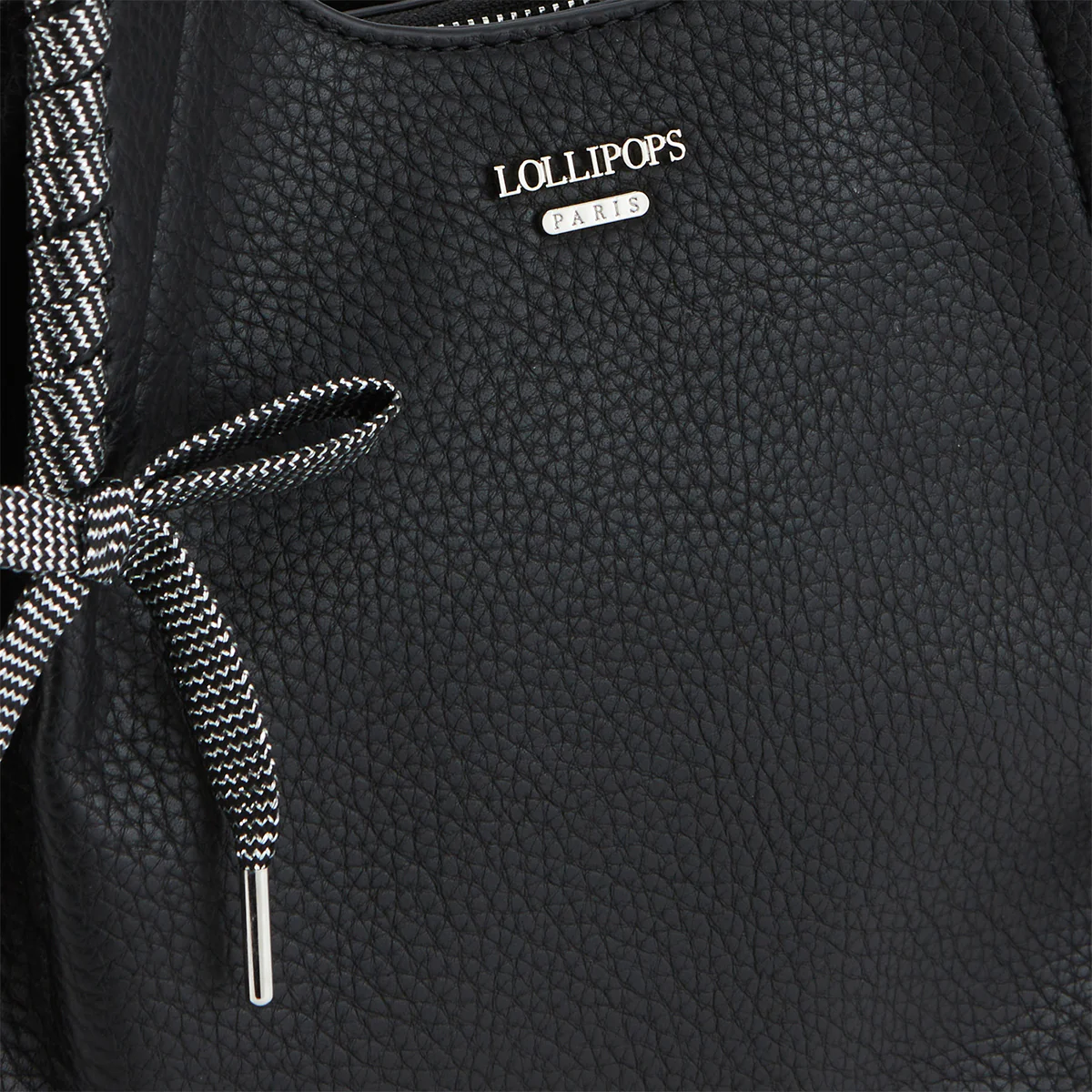 Petit sac shopper noir Pegguy - Image 5