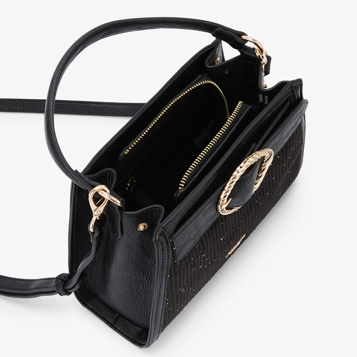 Petit sac shopper noir Riff - Image 5