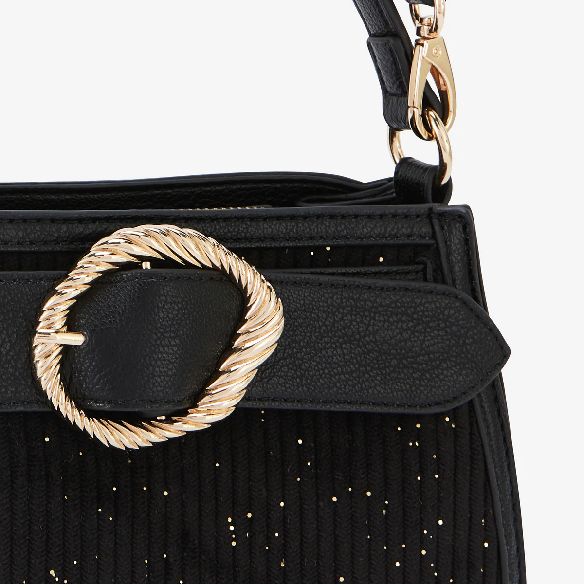 Petit sac shopper noir Riff - Image 6