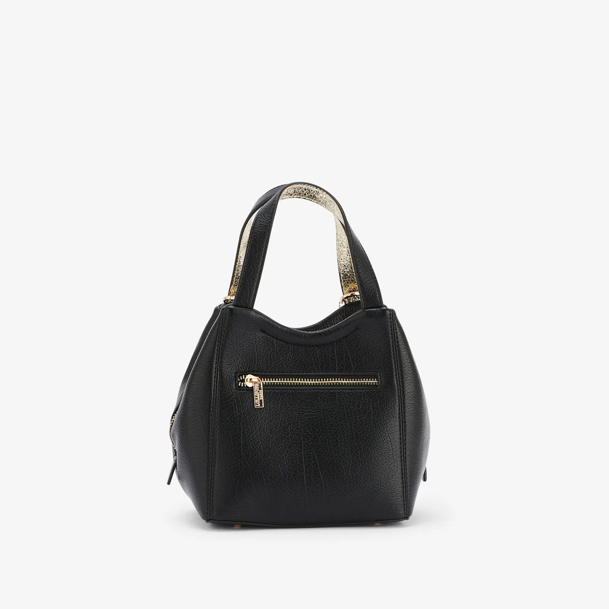 Petit sac shopper noir Roselaine - Image 2