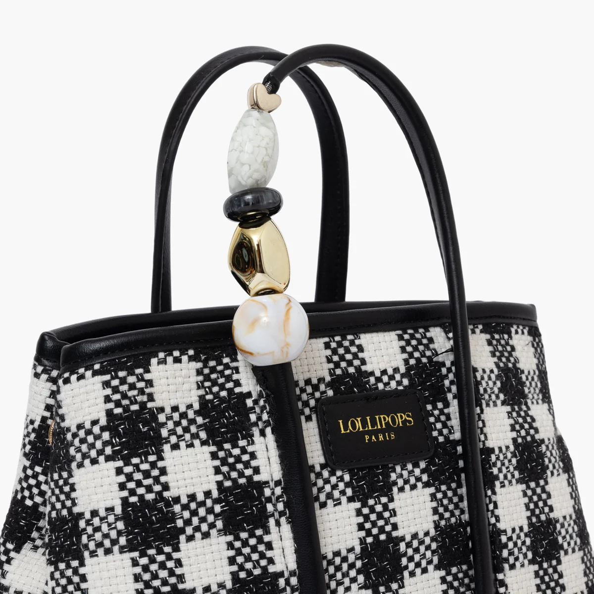 Petit sac shopper noir Samantha - Image 5