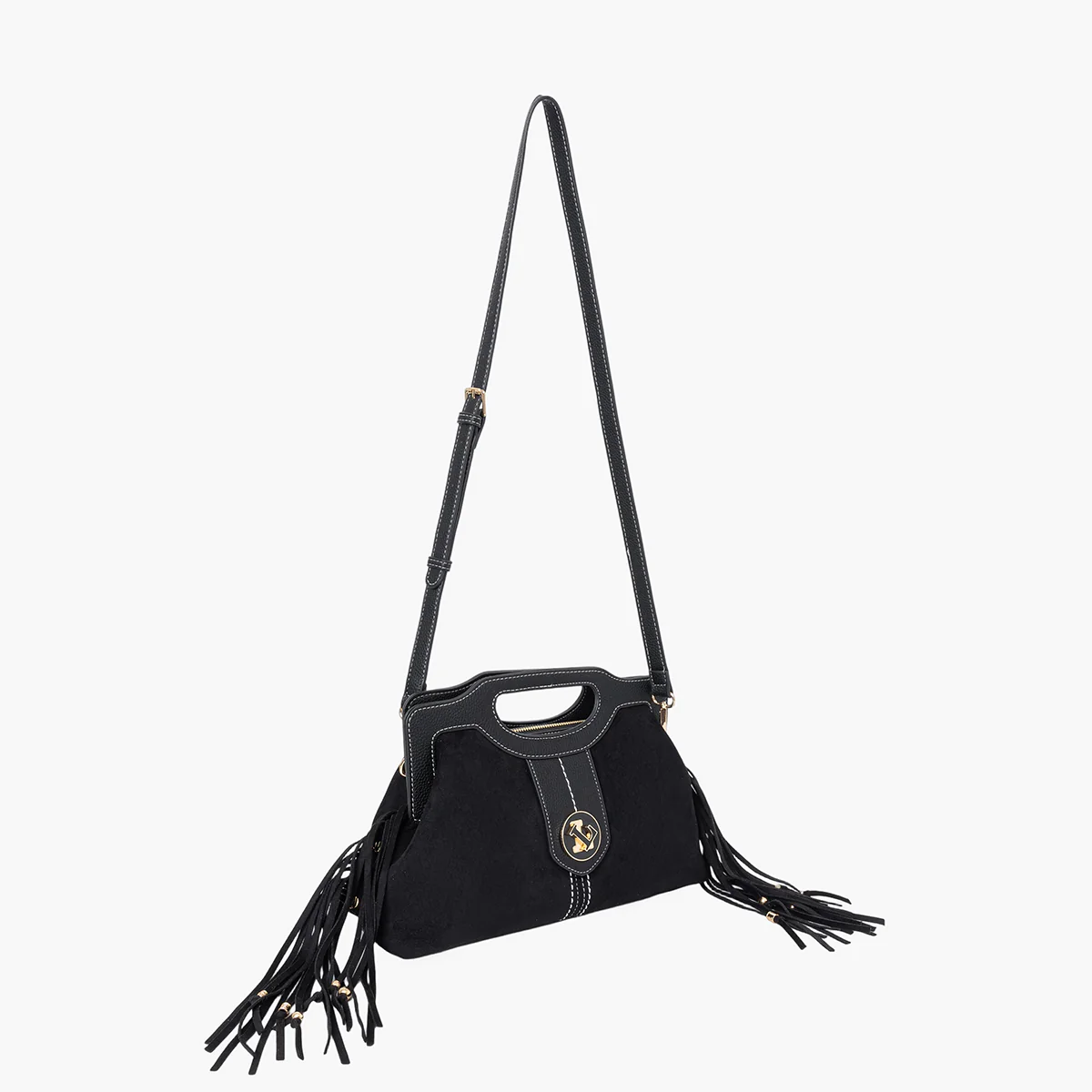Petit sac shopper noir Sammy - Image 3