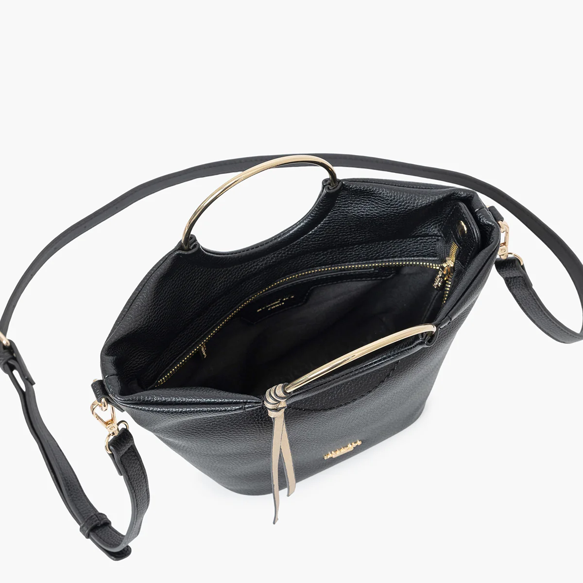 Petit sac shopper noir Sefa - Image 4