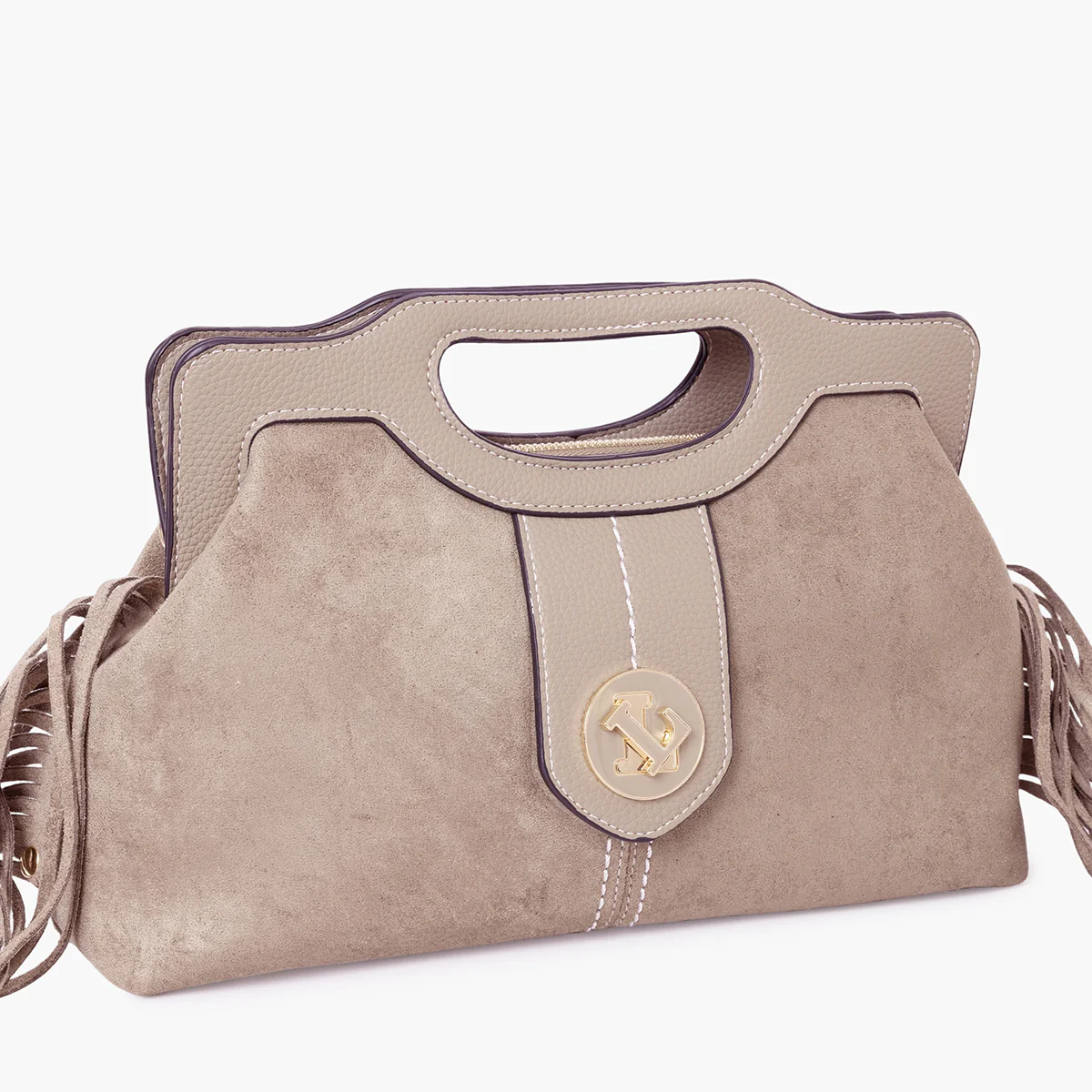 Petit sac shopper nude Sammy - Image 6