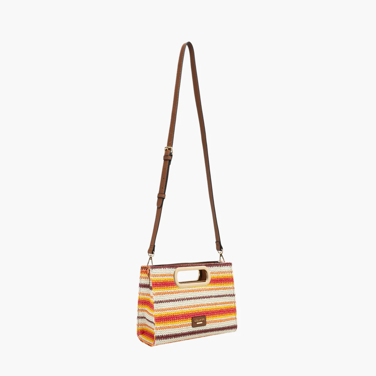 Petit sac shopper orange Sartene - Image 4