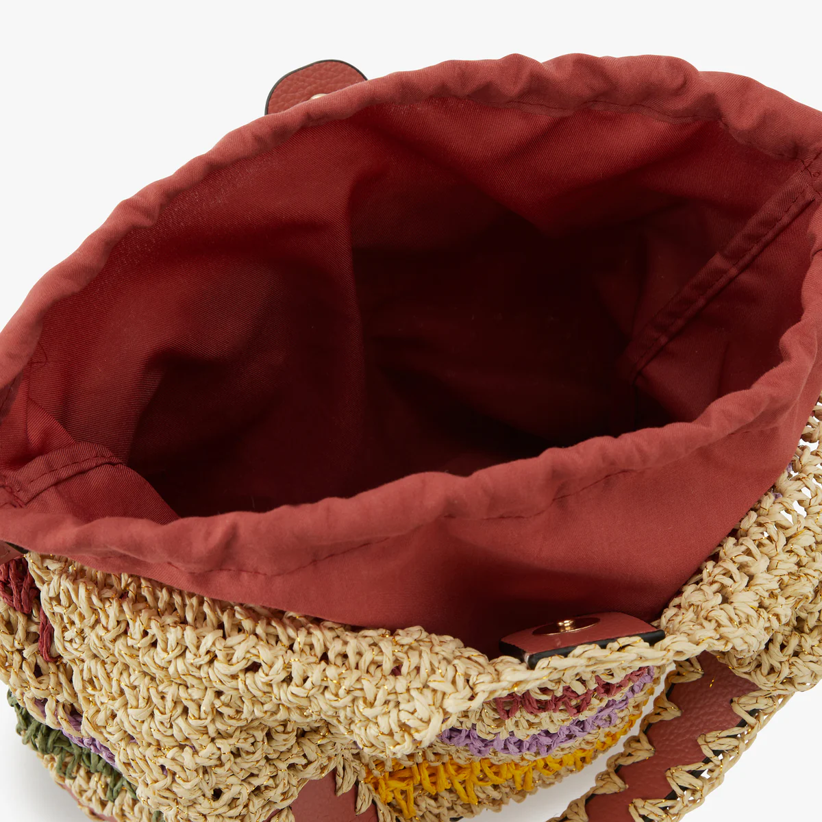 Petit sac shopper paille Nicolosi Paille - Image 4