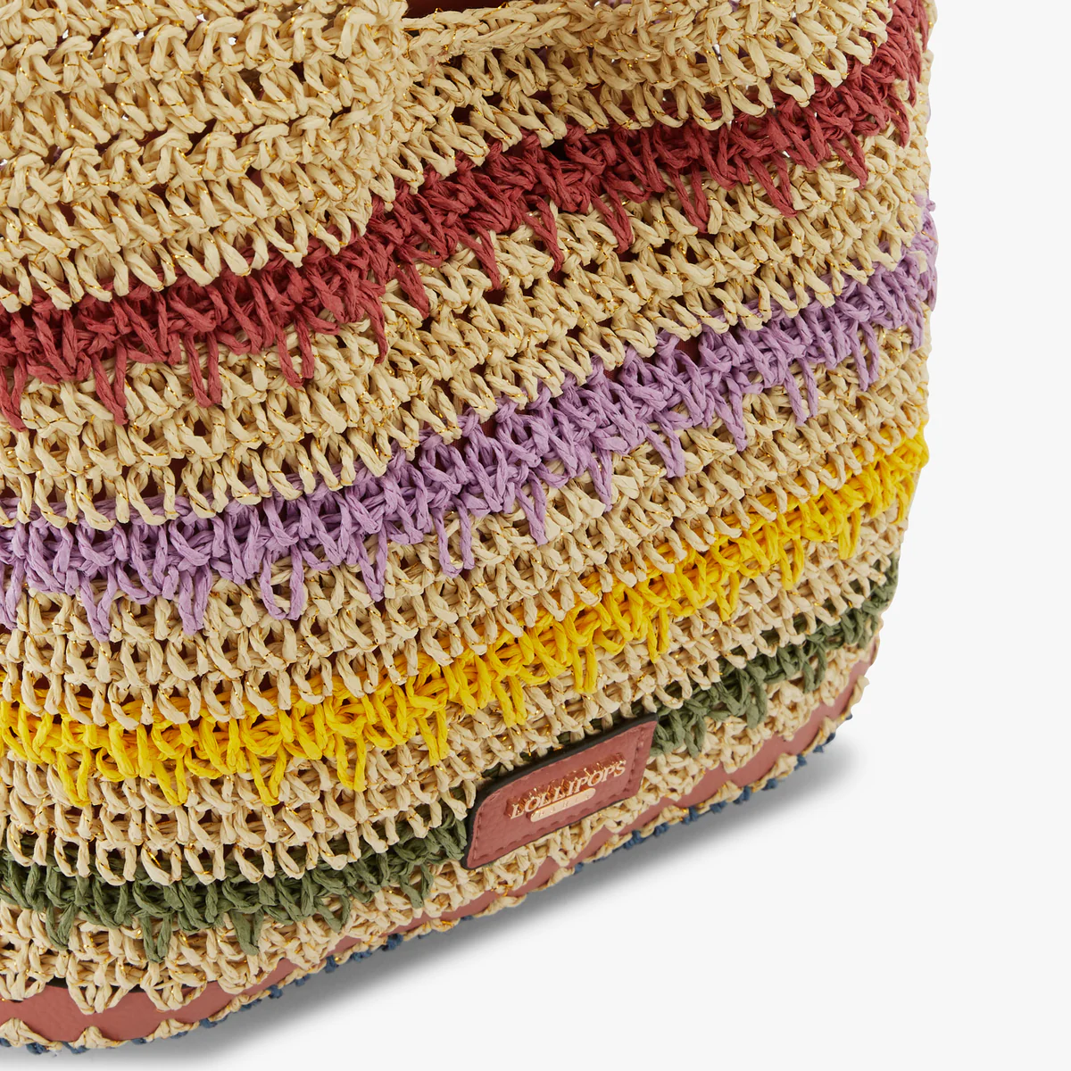 Petit sac shopper paille Nicolosi Paille - Image 5