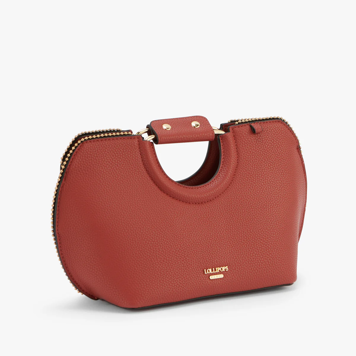 Petit sac shopper S brique Obihiro - Image 3