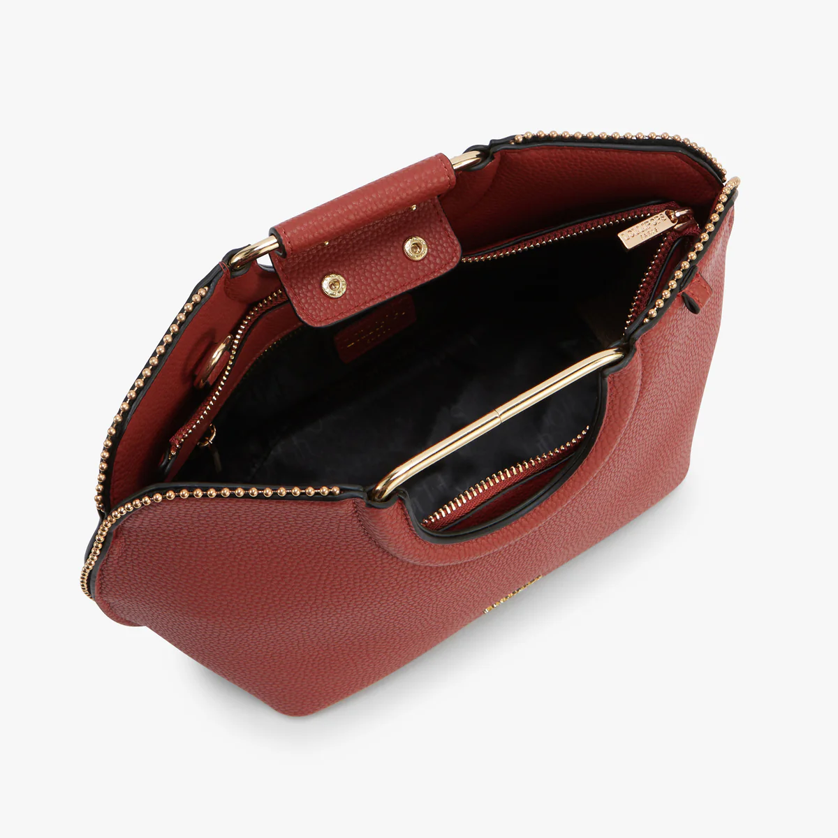 Petit sac shopper S brique Obihiro - Image 4