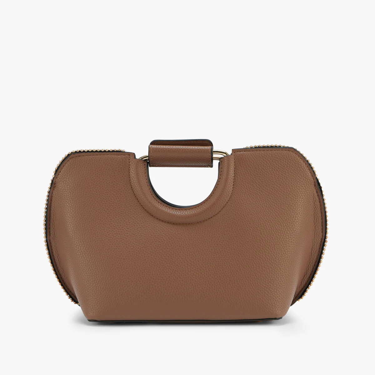 Petit sac shopper S taupe Obihiro - Image 2