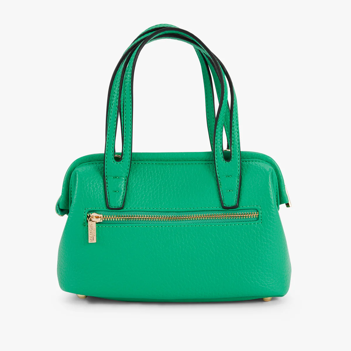 Petit sac shopper vert Nabella - Image 2