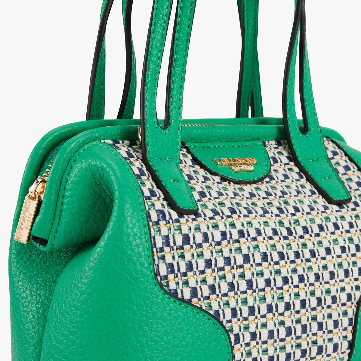 Petit sac shopper vert Nabella - Image 5
