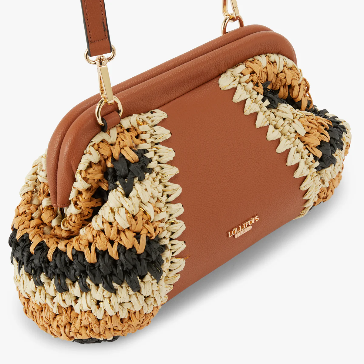 Petite pochette beige Nandy - Image 6