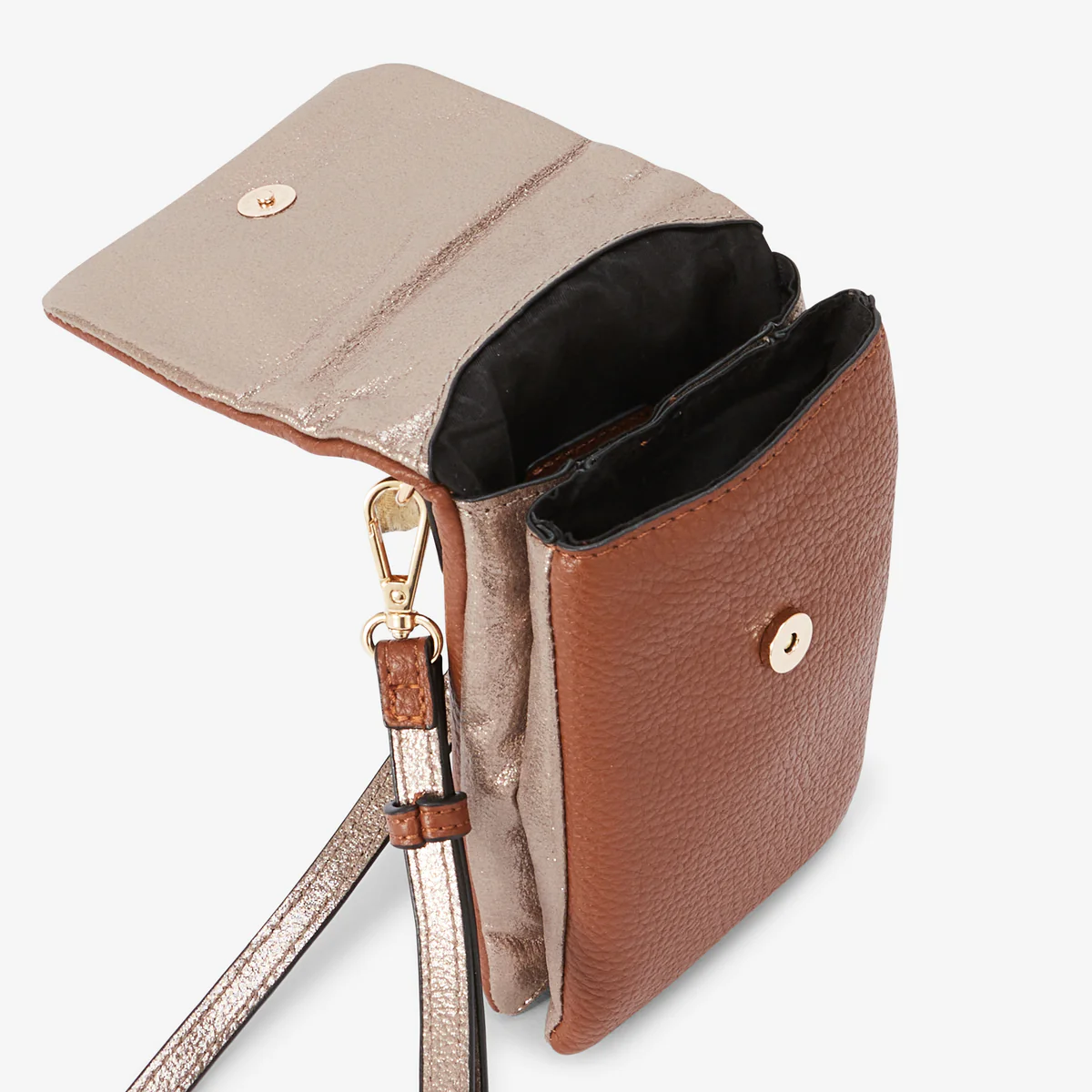 Pochette de téléphone cognac Rosabelle - Image 4
