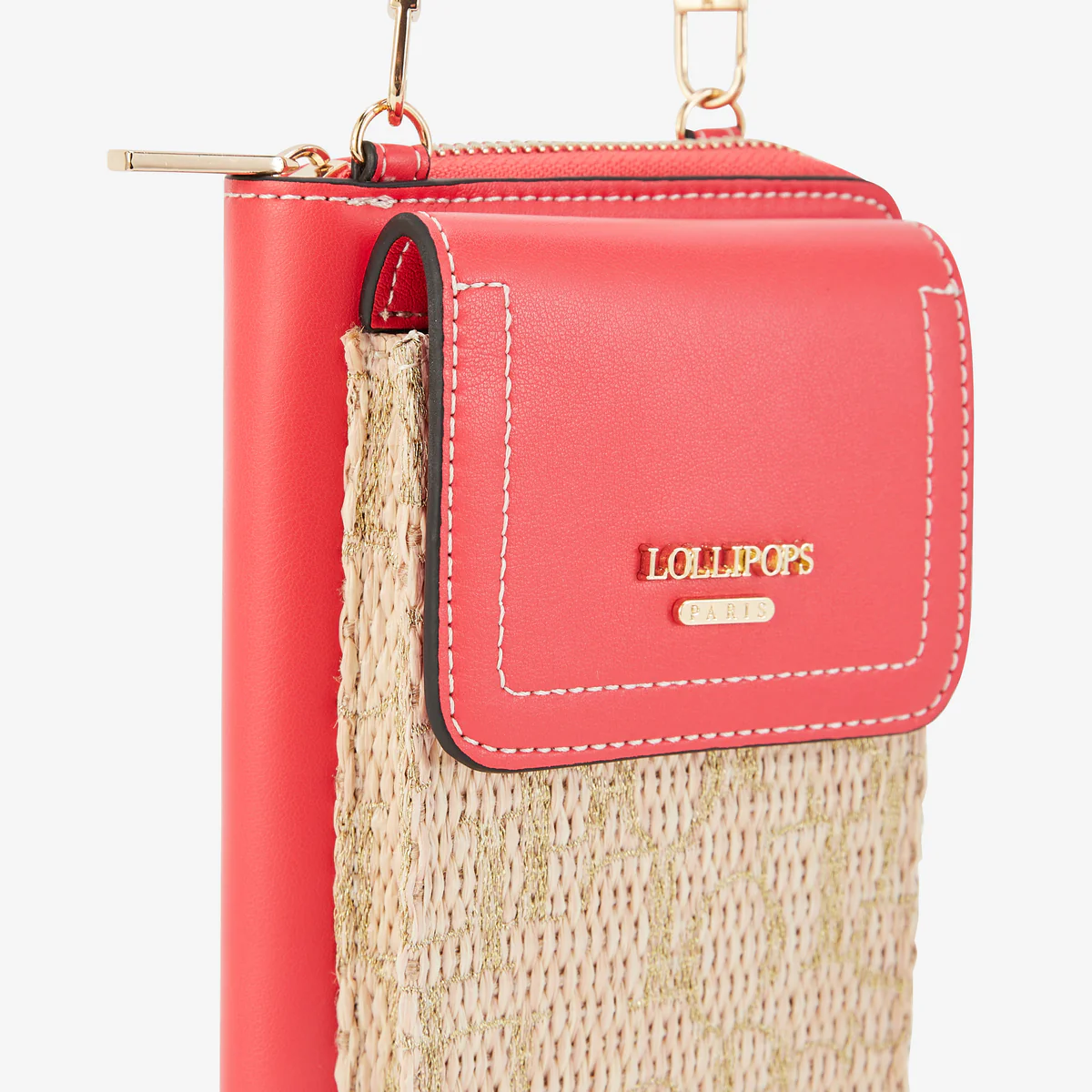 Pochette de téléphone corail Primavera - Image 4
