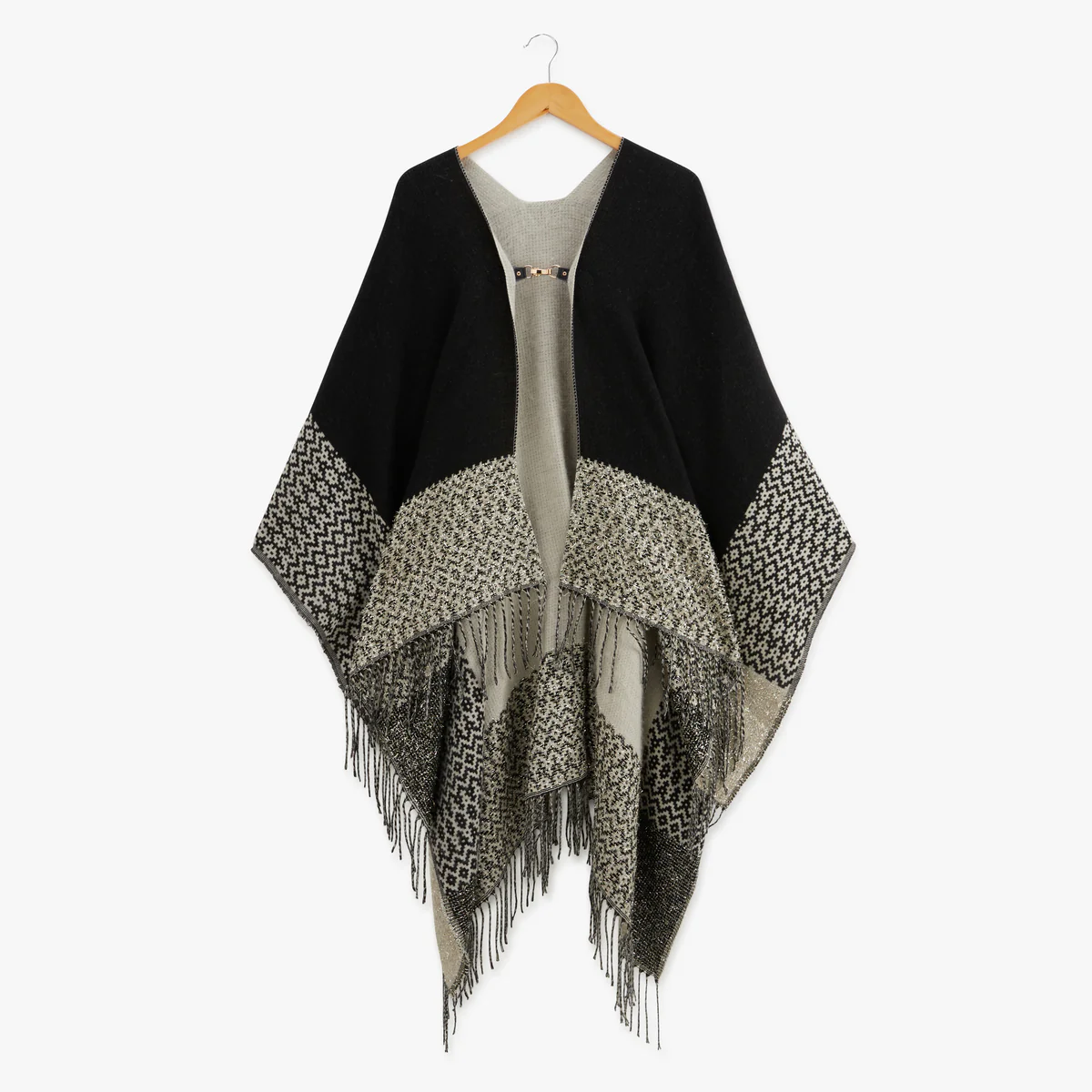 Poncho gris Ofaro - Image 3