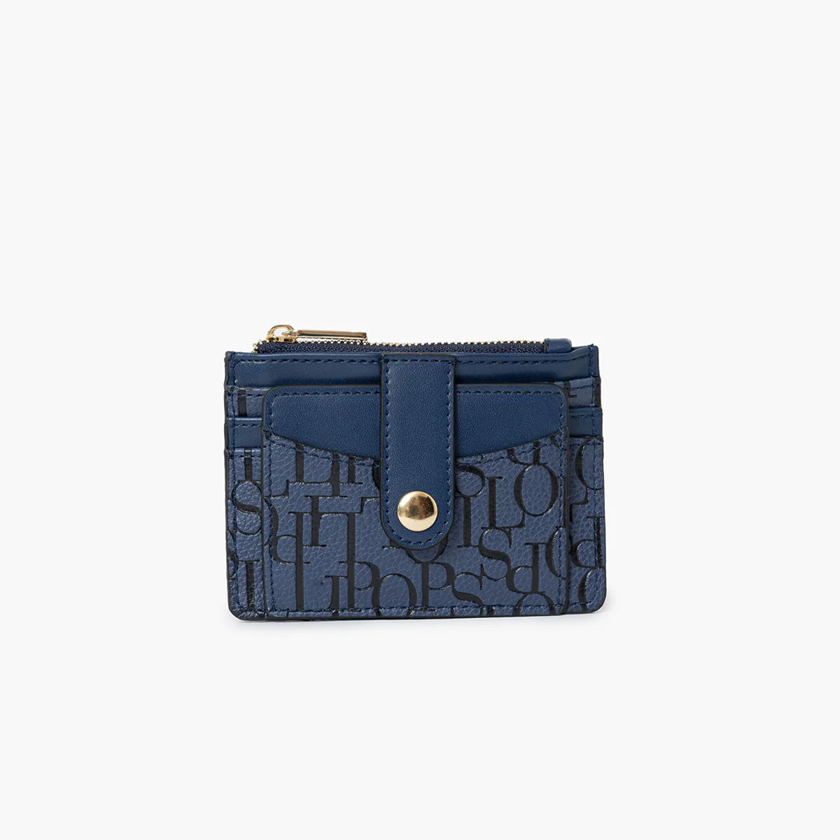 Porte cartes bleu marine Sanja - Image 2