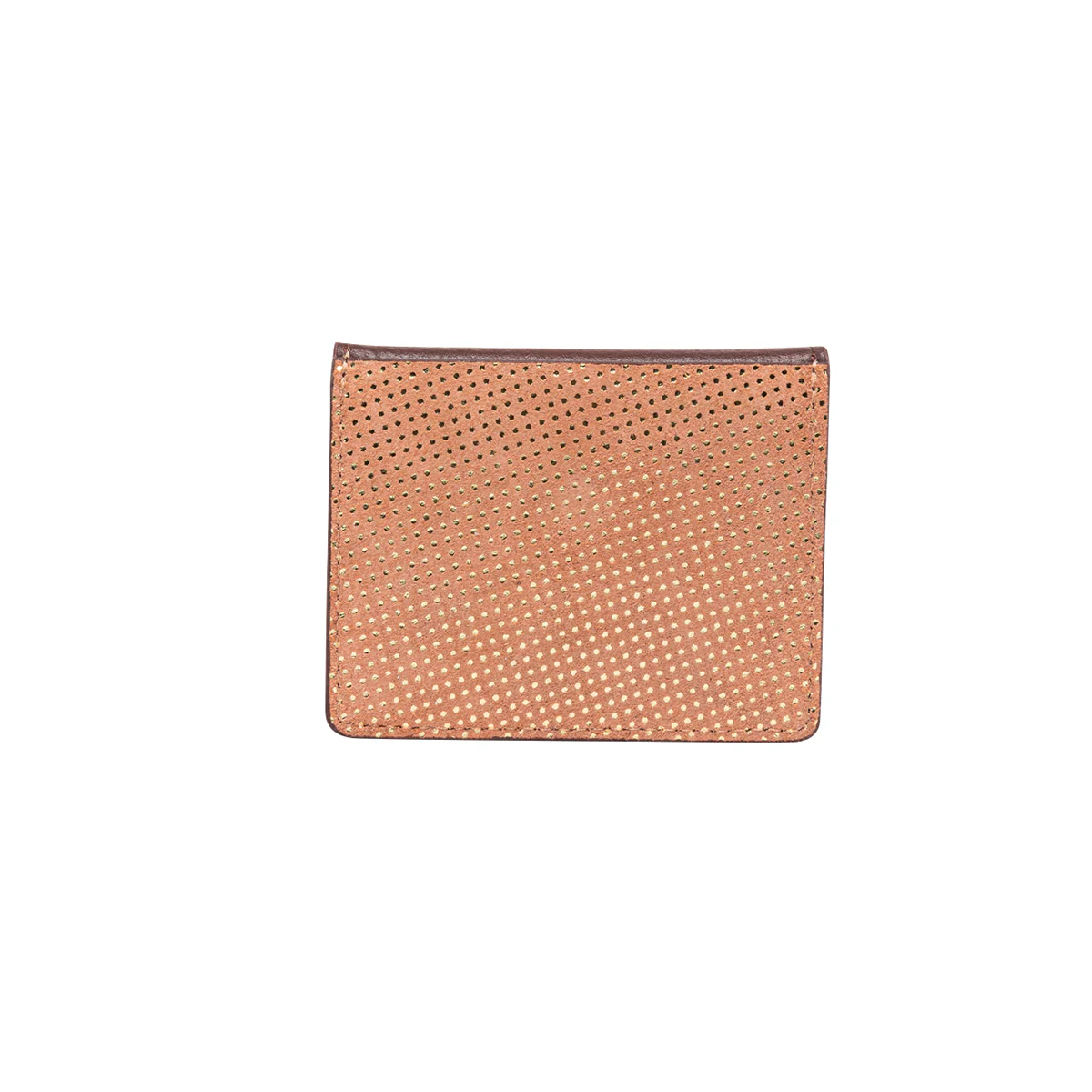 Porte-cartes bordeaux en cuir Funambule - Image 2