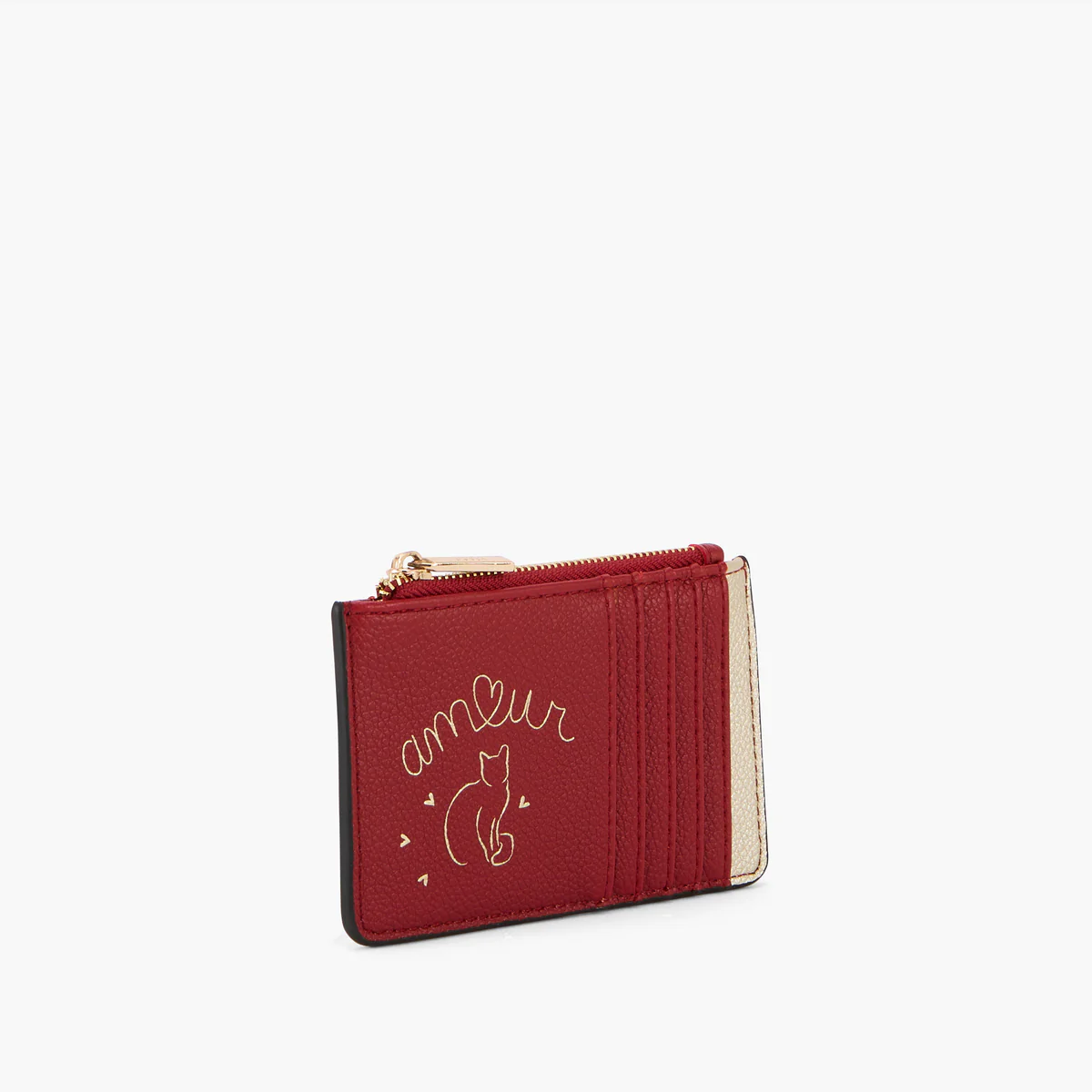 Porte cartes rouge Sya - Image 3