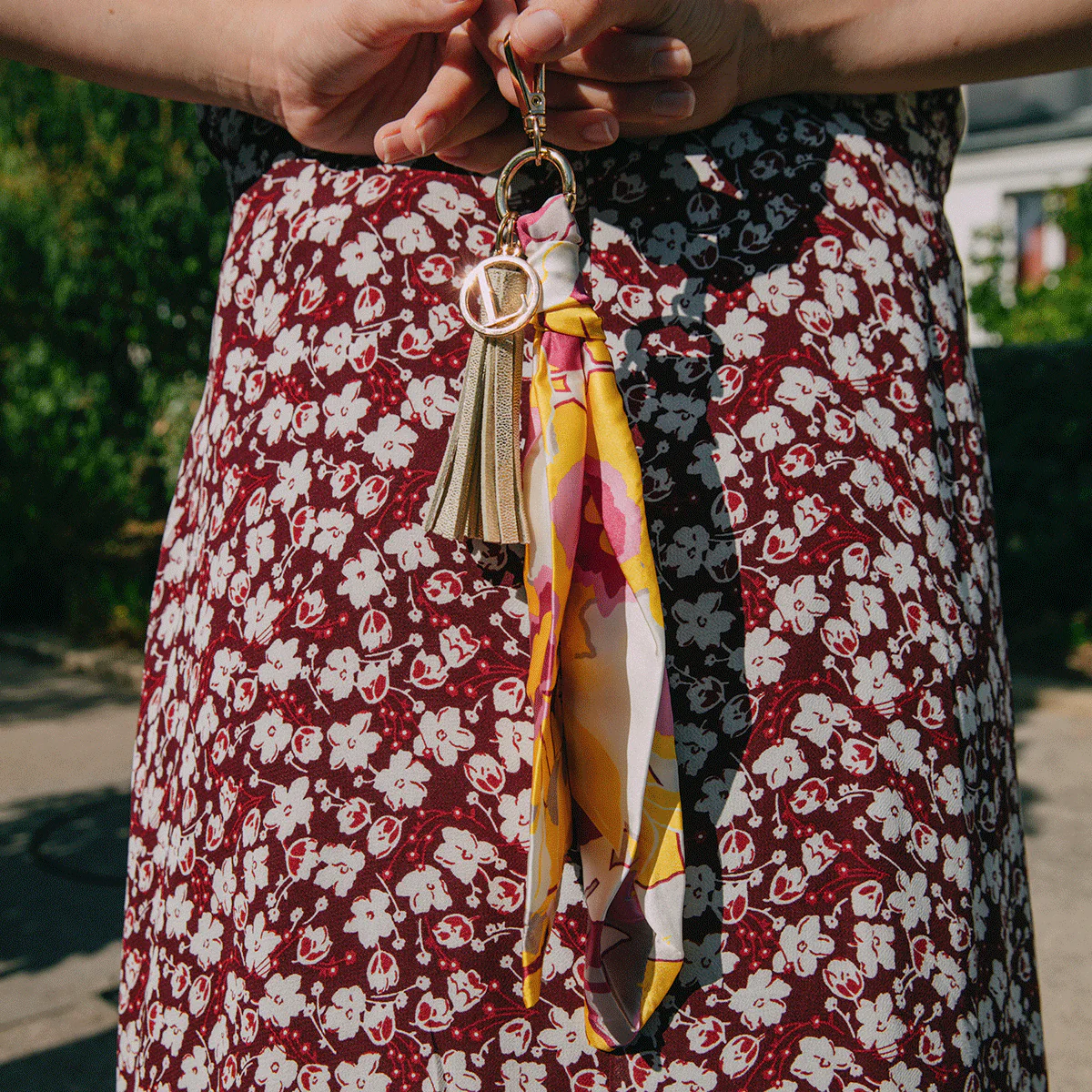 Porte-clés rose Lamony - Image 2
