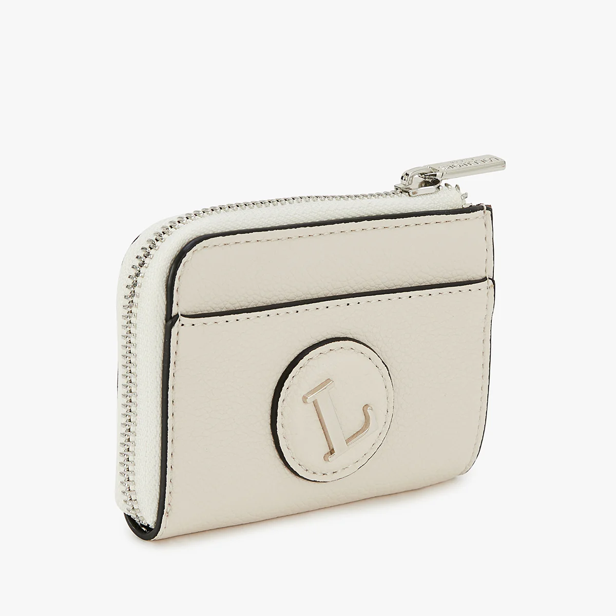 Porte-monnaie blanc Lavello - Image 3