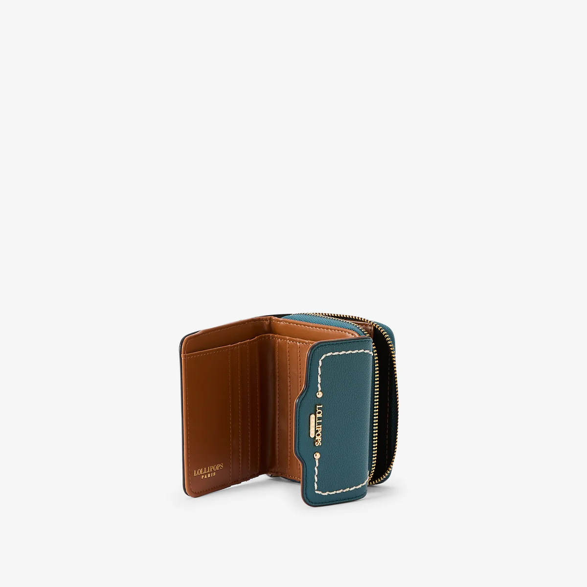 Portefeuille bleu canard Ronnie - Image 5