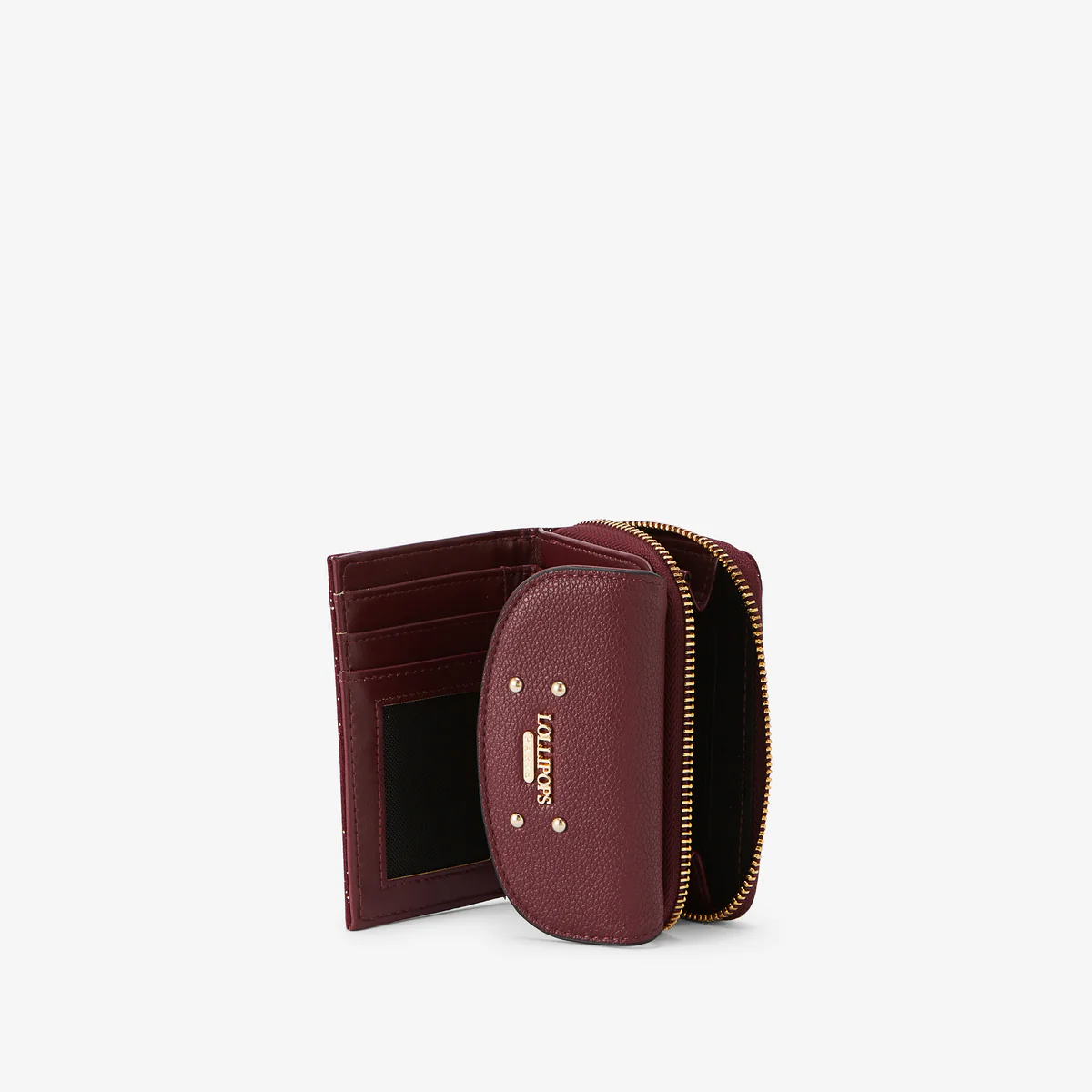 Portefeuille bordeaux Roseanna - Image 4