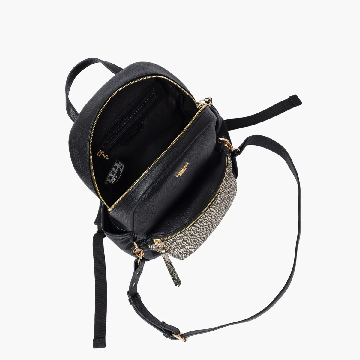 Sac à dos noir Severina - Image 4
