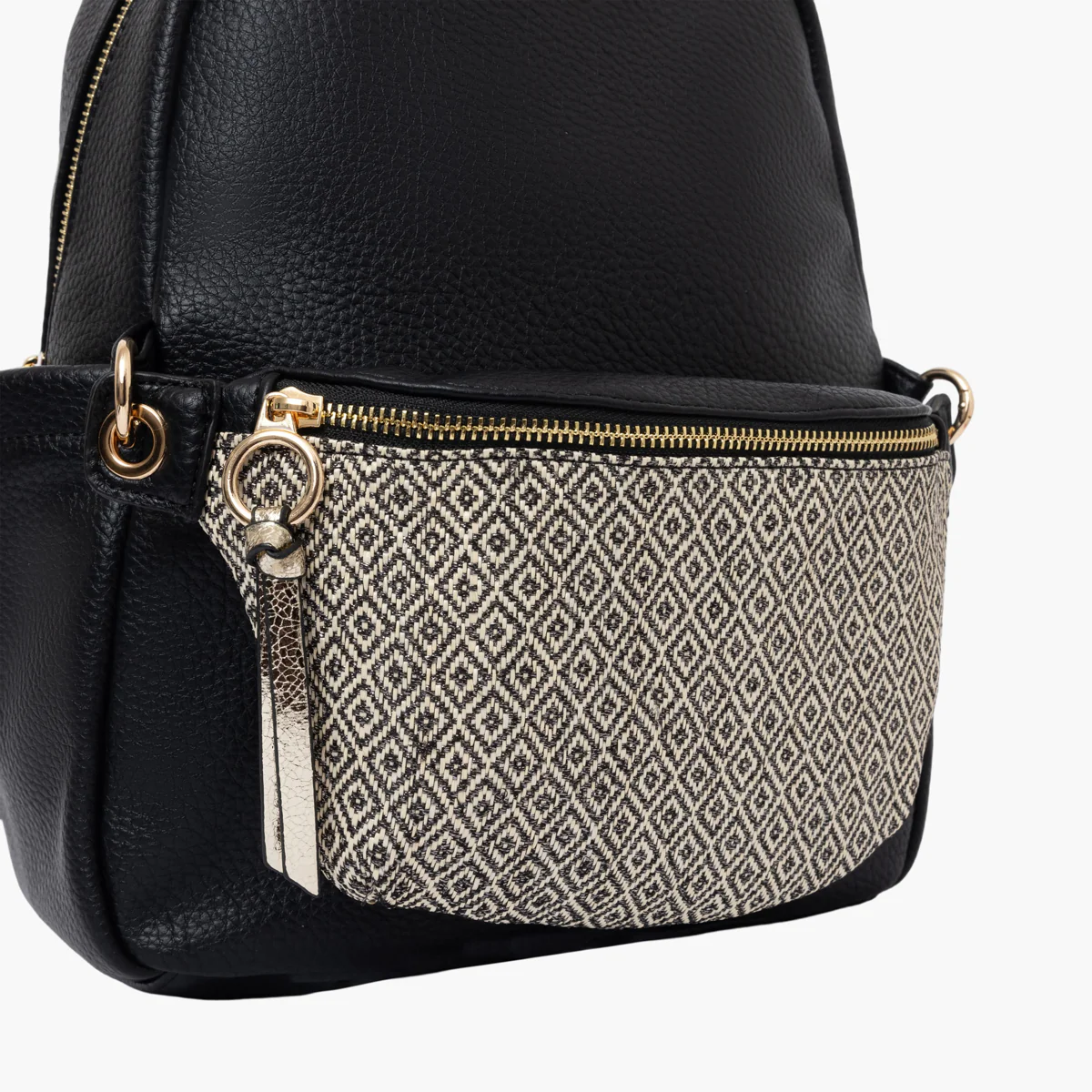 Sac à dos noir Severina - Image 5