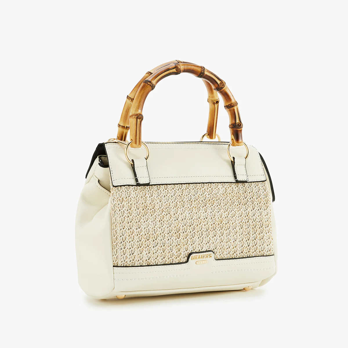 Sac à main blanc Liberia - Image 3