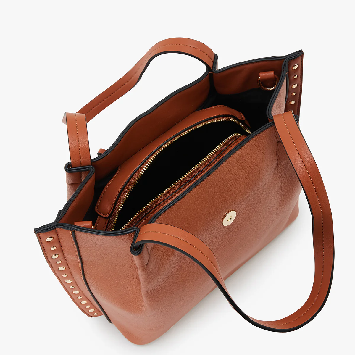 Sac à main camel Lano - Image 4