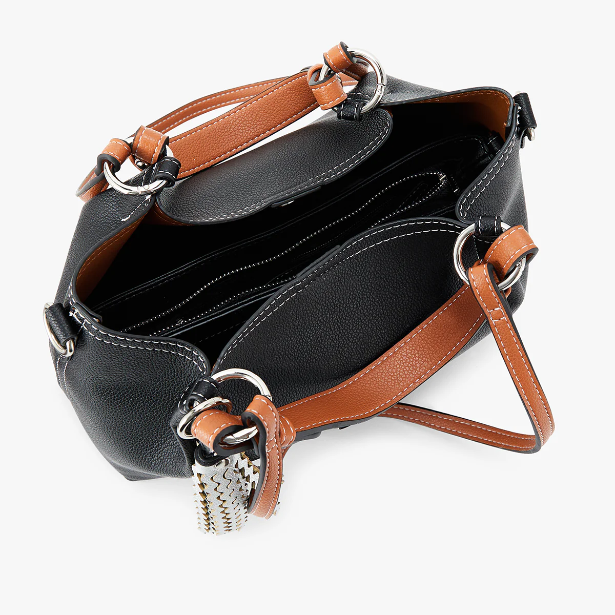 Sac à main noir Lavello - Image 4