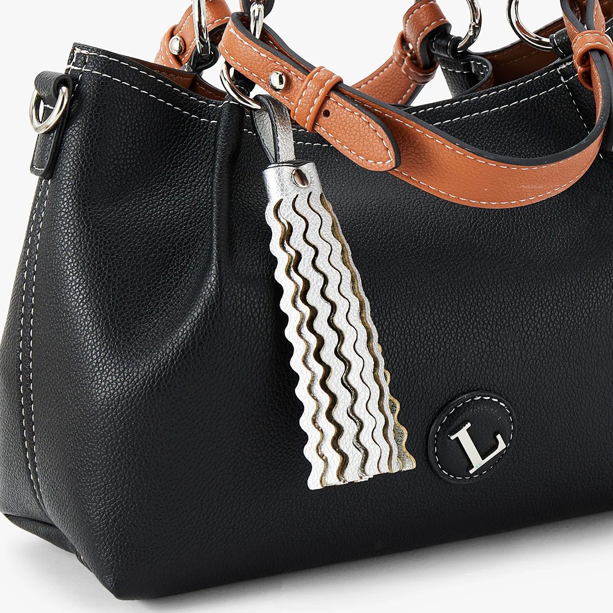 Sac à main noir Lavello - Image 5
