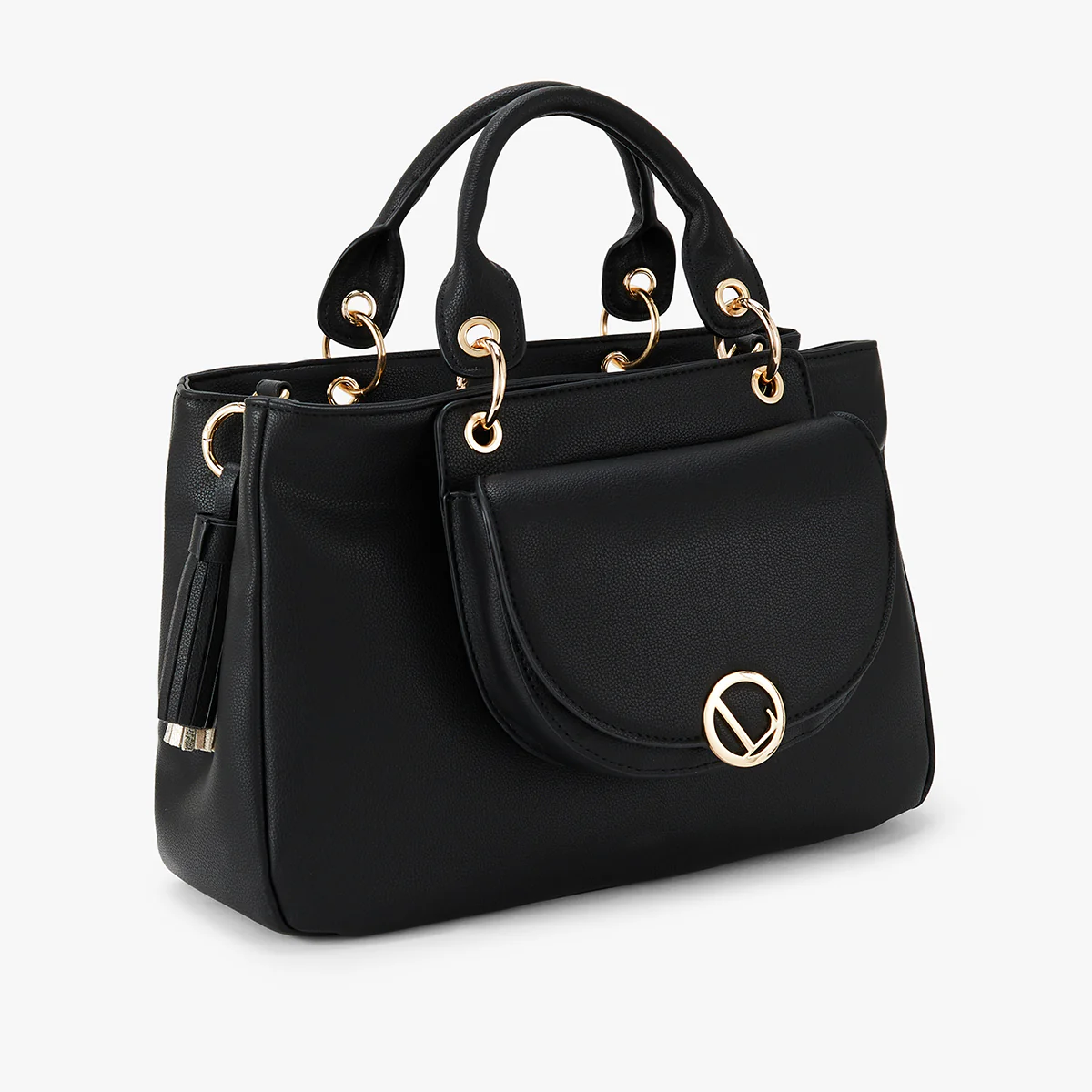 Sac à main noir Letia - Image 3