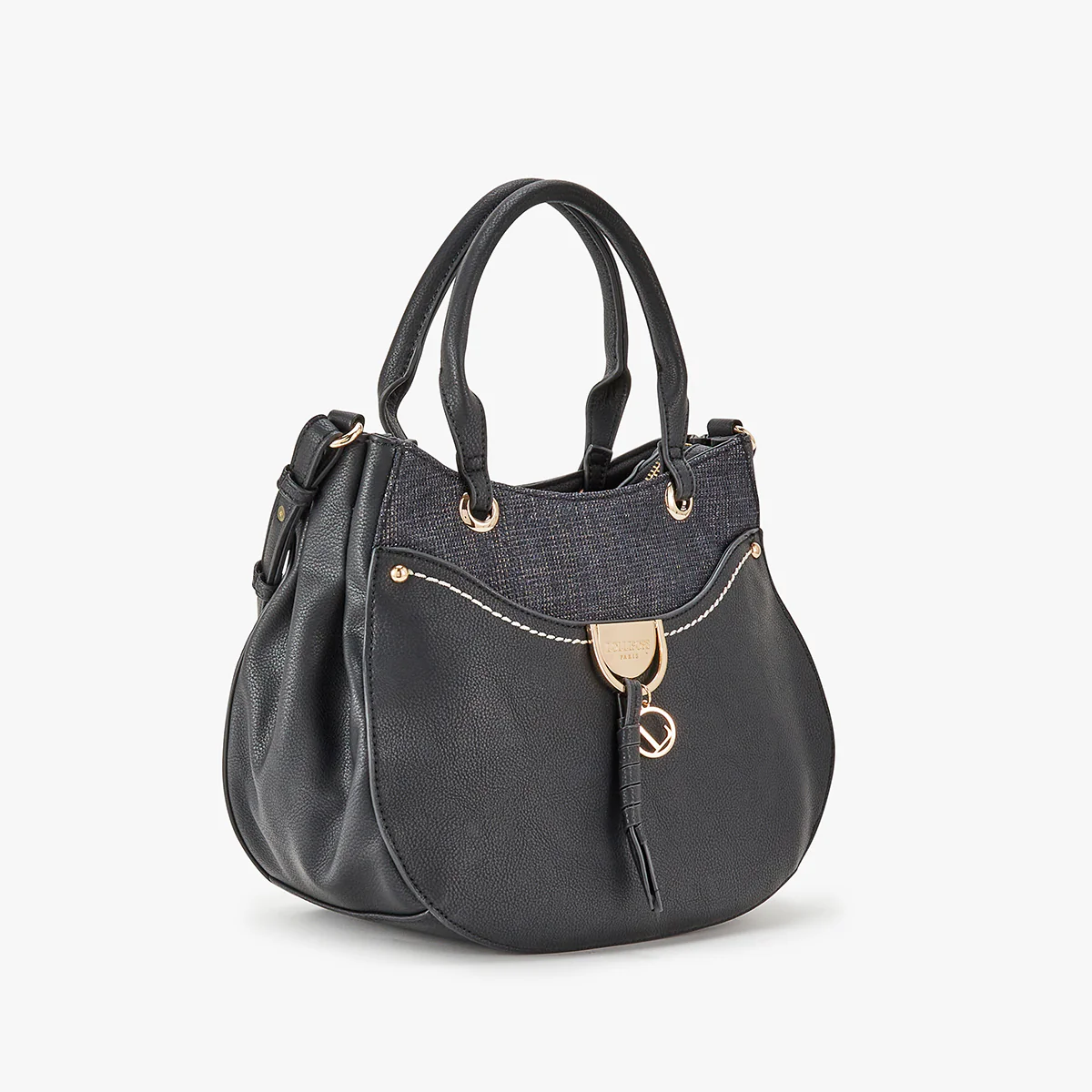 Sac à main noir Livourne - Image 3