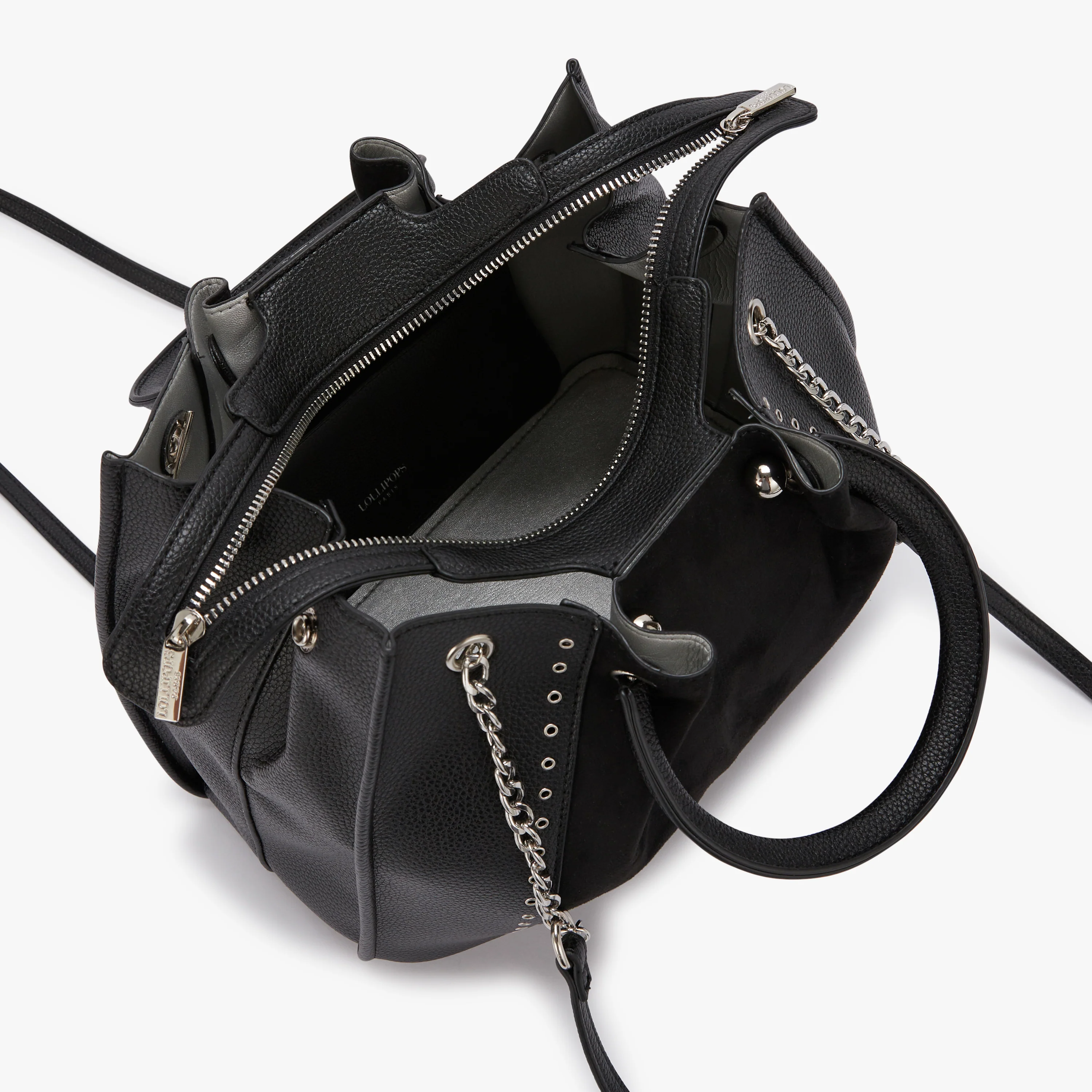 Sac à main noir M Gemma - Image 4