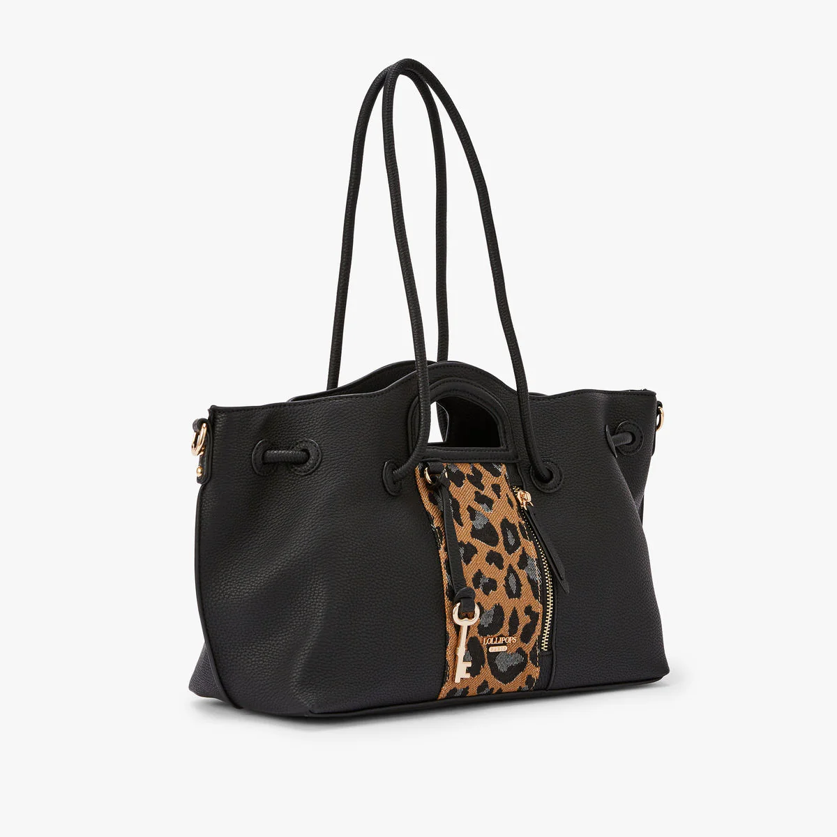 Sac à main noir Macerata - Image 3