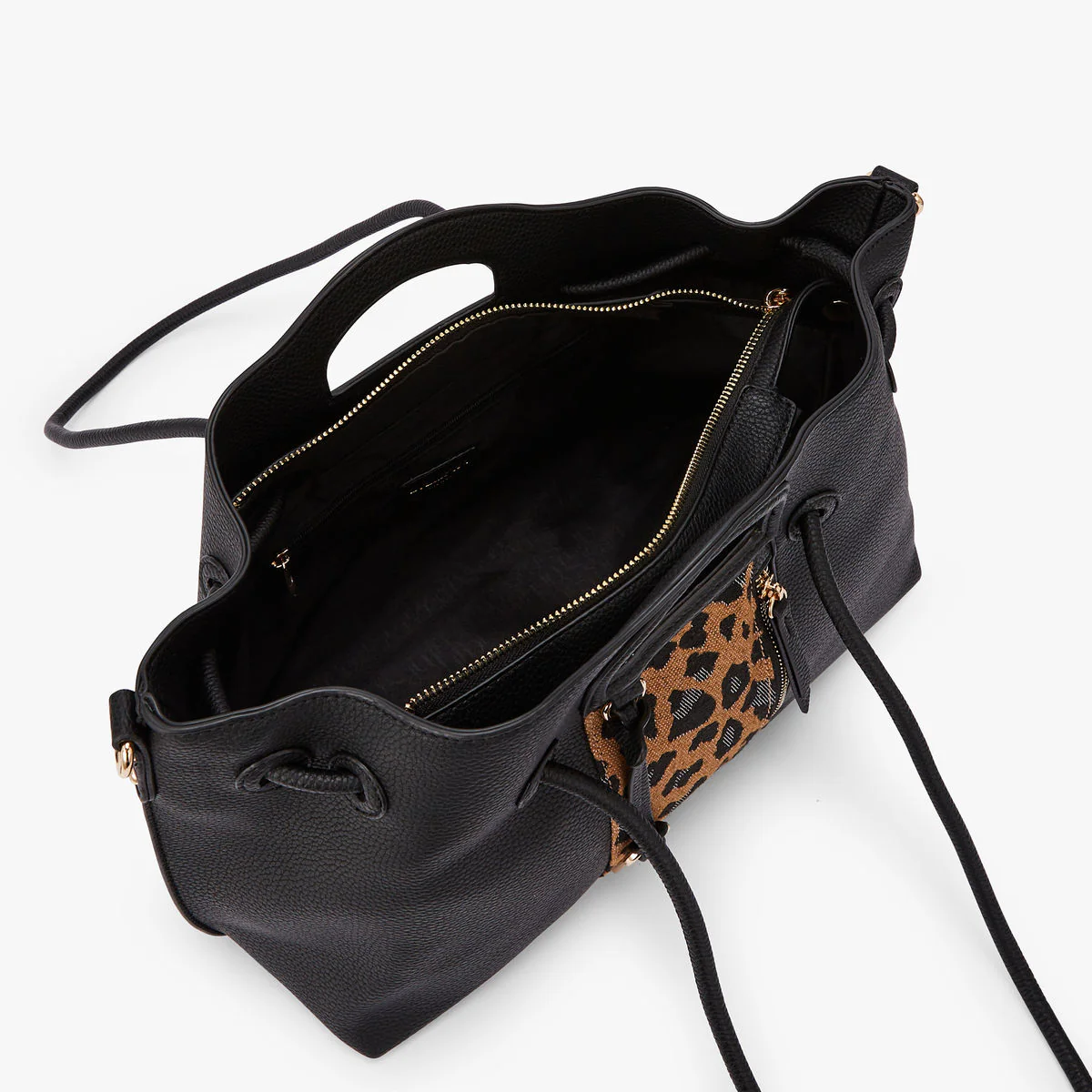 Sac à main noir Macerata - Image 4