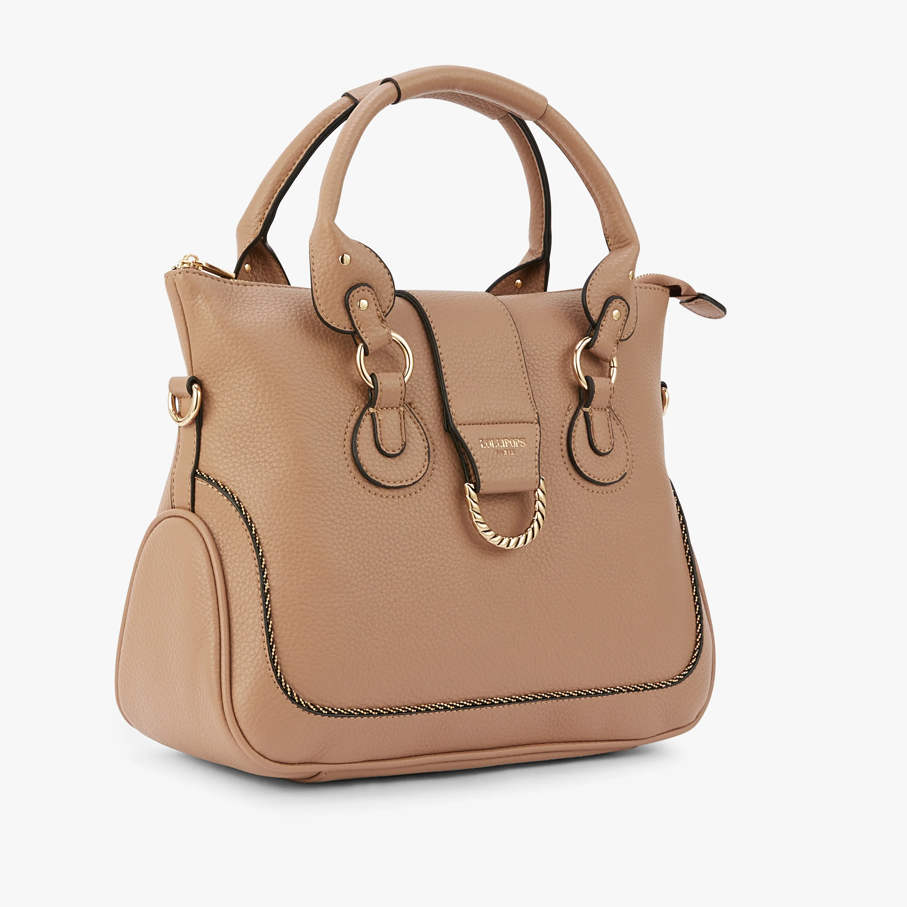 Sac à main taupe Maroco - Image 3