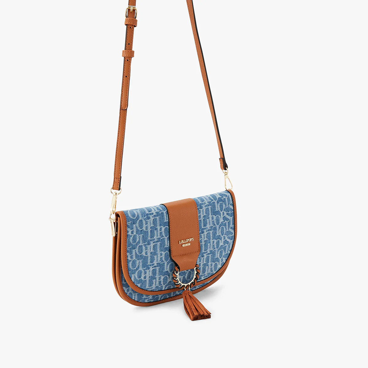 Sac bandoulière beige Lago - Image 4